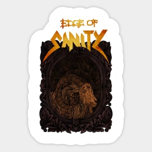 Edge of Sanity,Nothing but Death Remains Sticker